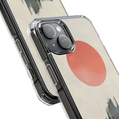 Crimson Sun Strokes · Impact Hoesje voor iPhone · Magsafe