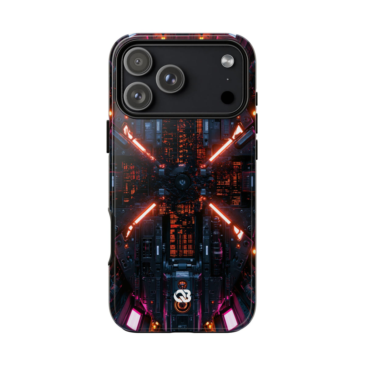 Cybernetic Reactor Core · Tough Phone Case for iPhone · Black