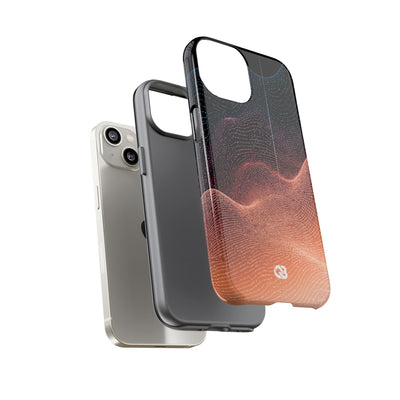 Spectral Elevation · Tough Phone Case for iPhone · Orange