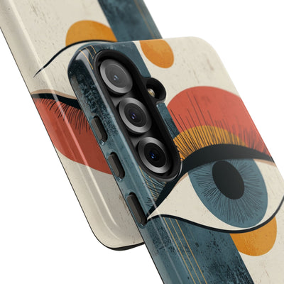 Distressed Azure Ocular · Tough Handyhülle für Samsung