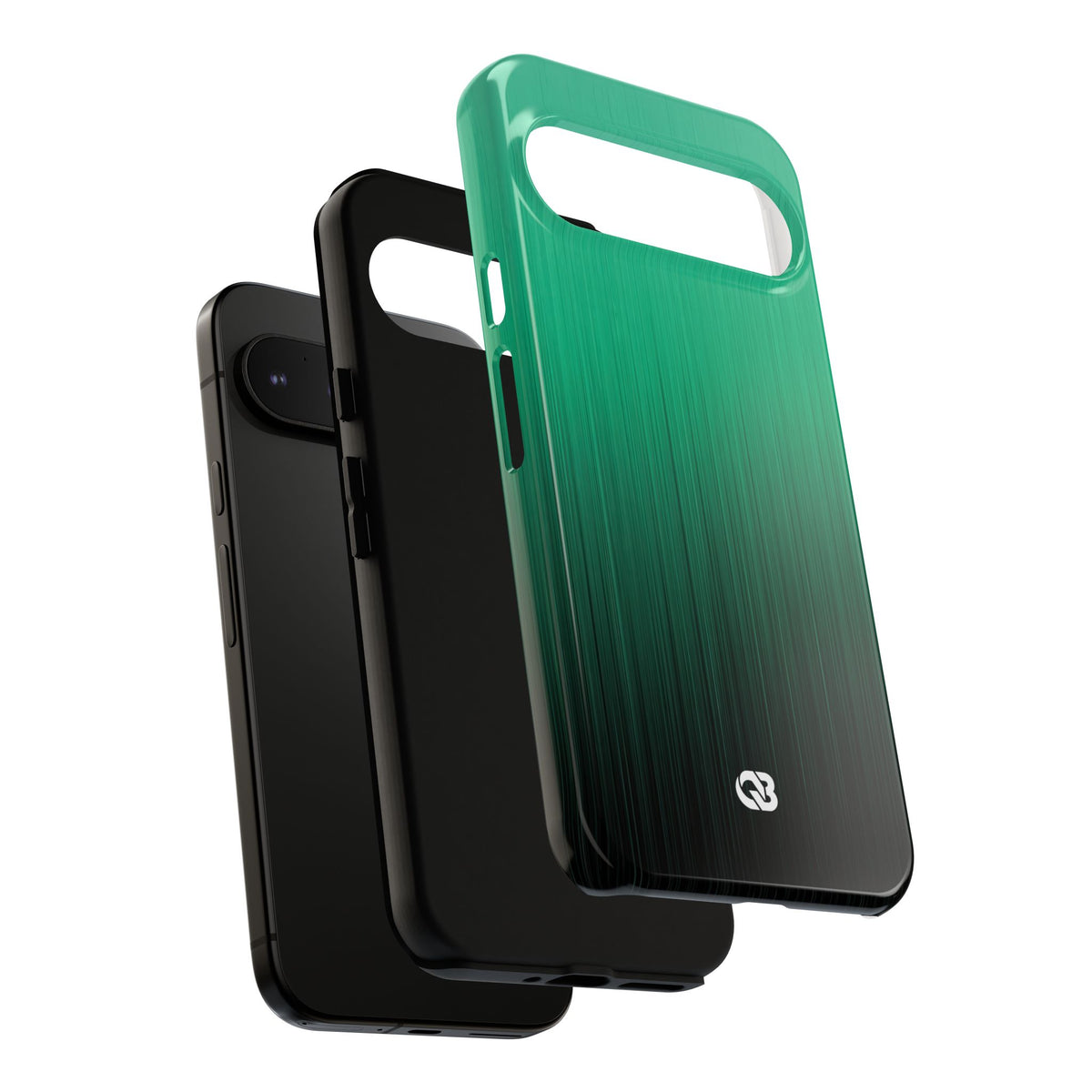 Emerald Cascade · Tough Phone Case for Pixel ·  Green