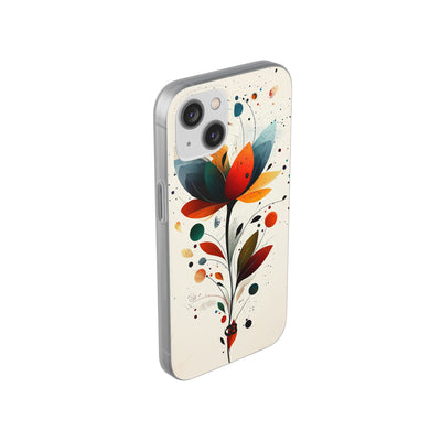 Burnt Petal Abstract · Soft