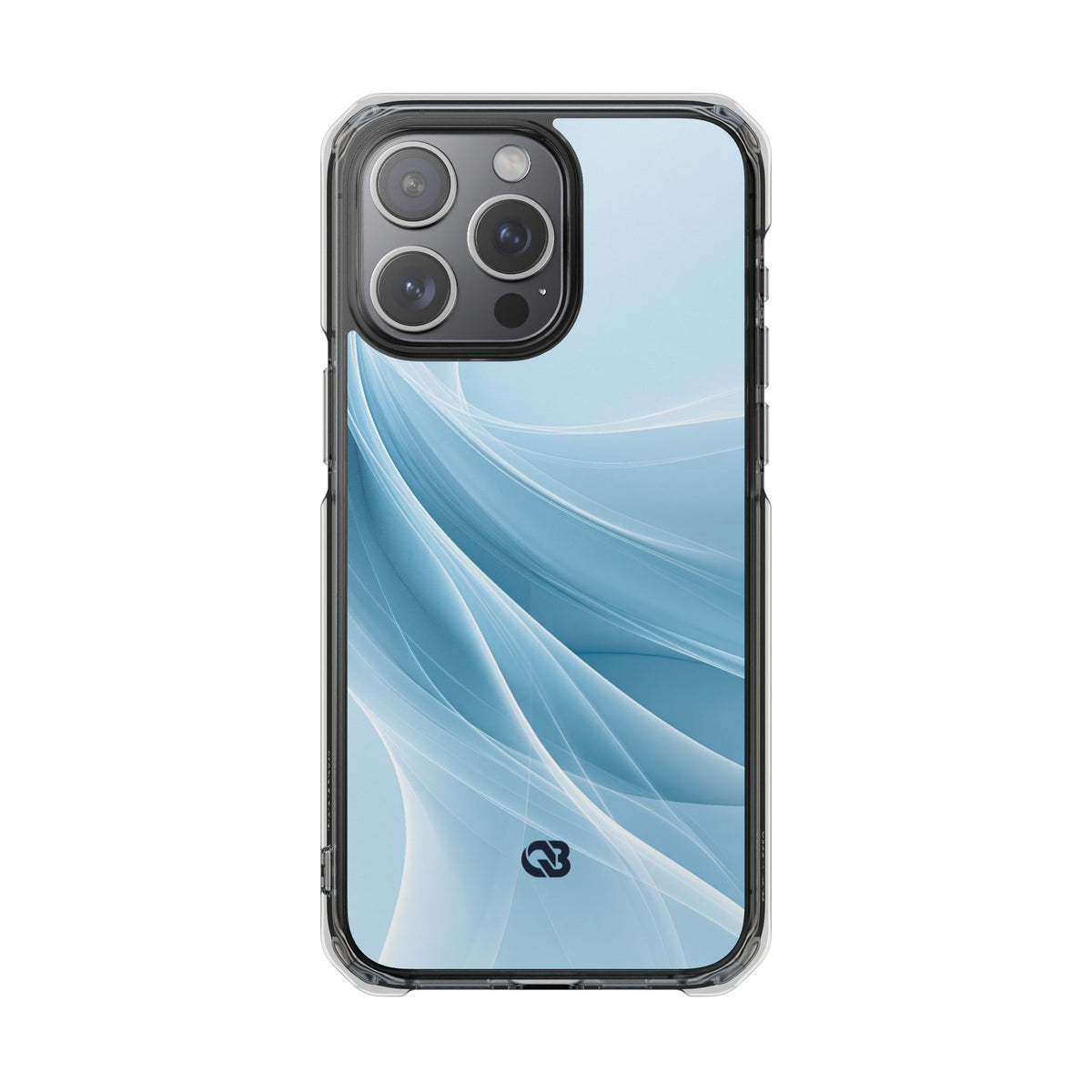 Azure Horizon · Clear Impact Magnetic Phone Case for iPhone ·  Blue
