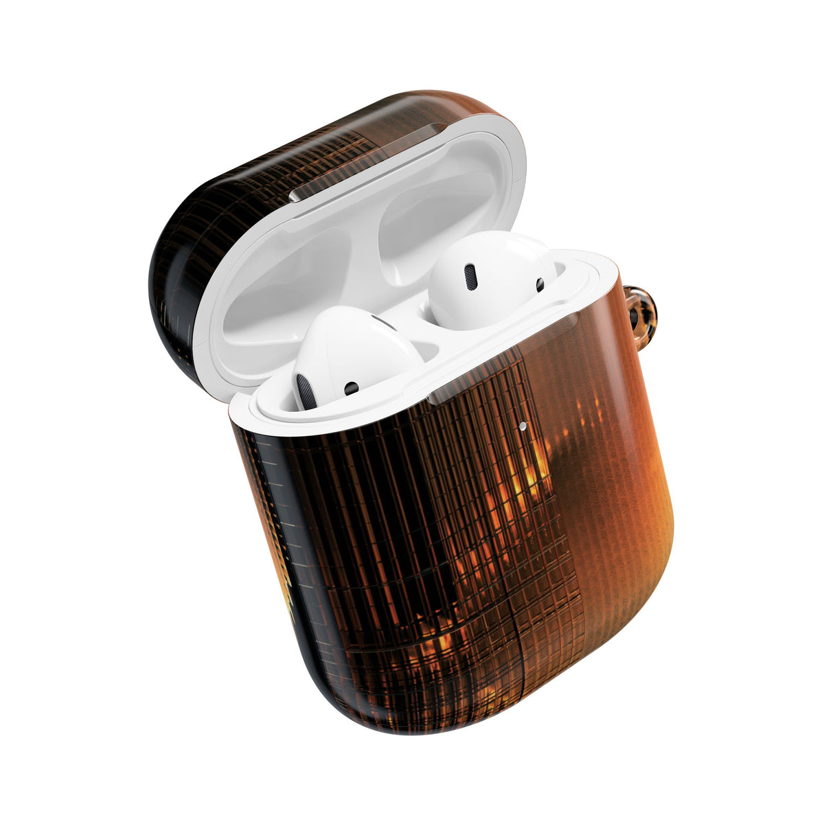 Luminous Grid · Hard Case for AirPods & AirPods Pro · Black