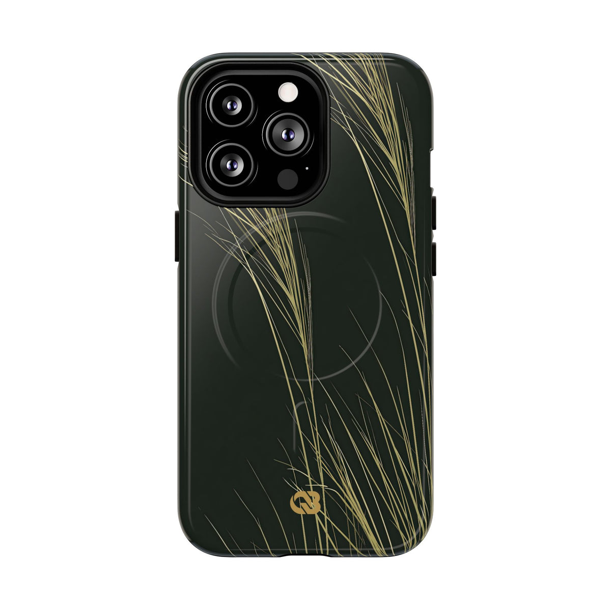 Golden Whispering Reeds · Tough 2.0 Magnetic Phone Case for iPhone · Green
