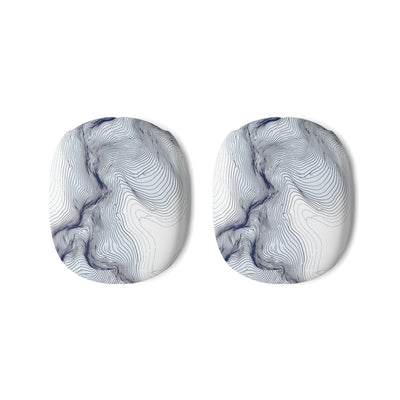 Nordic Ridge Contour · Hard Case for AirPods Max · White