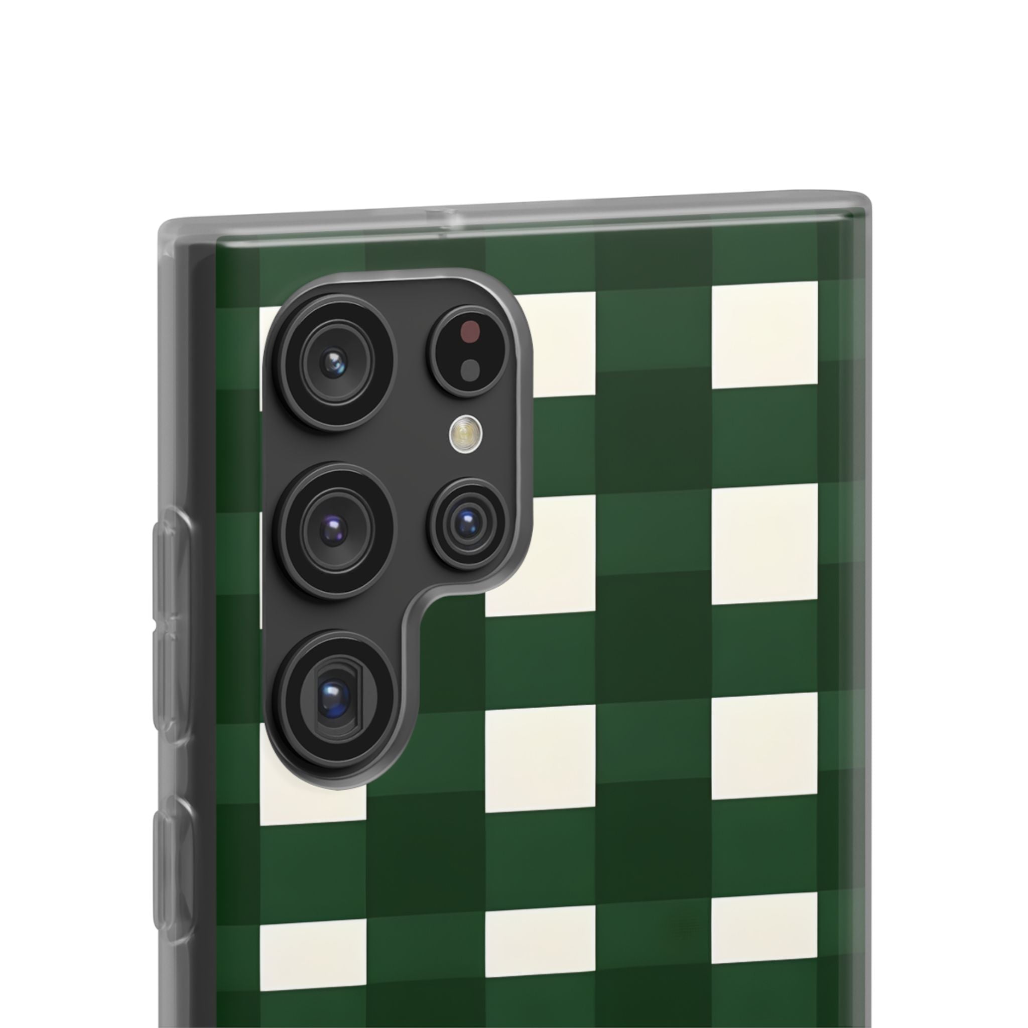 Hunter Green Plaid · Soft Handyhülle für Samsung