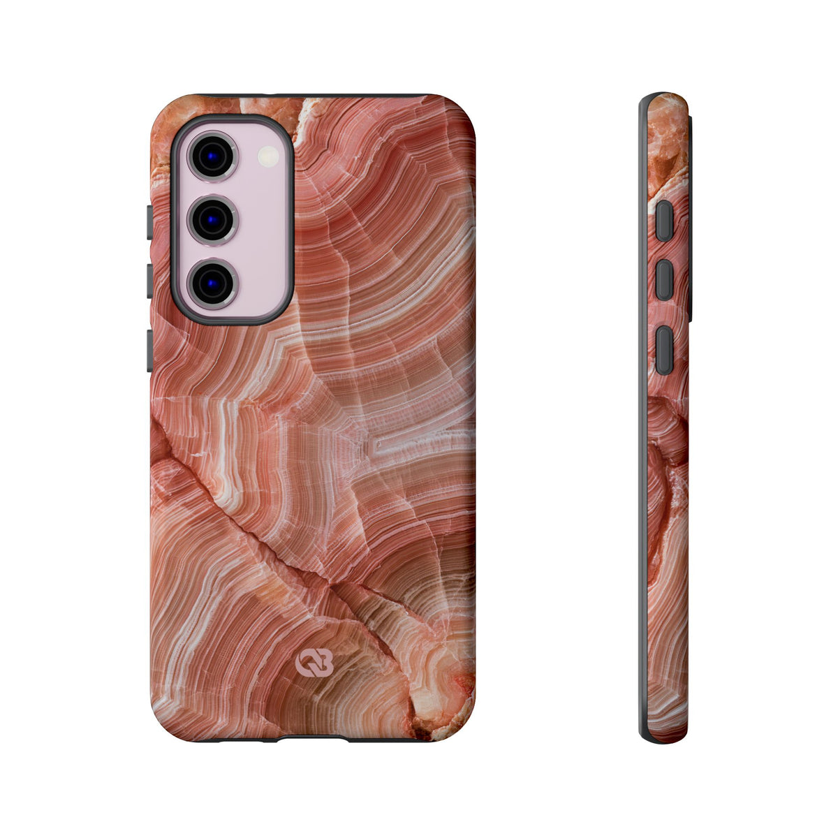 Blushing Rose Strata · Tough Phone Case for Samsung · Pink