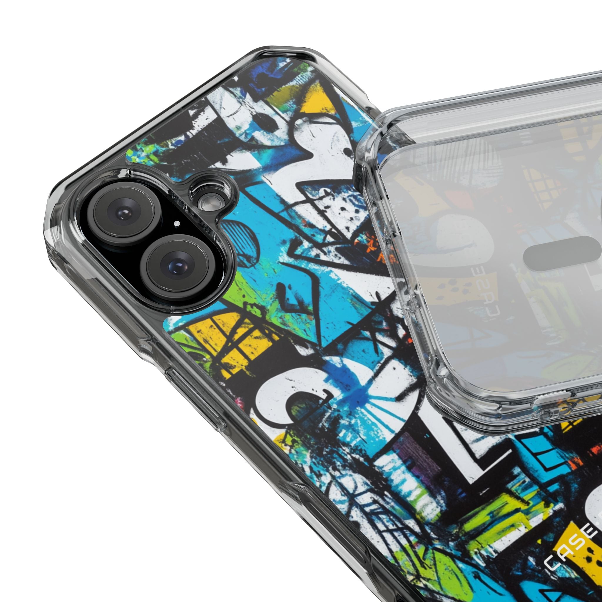 White Ripple Drift iPhone 16 Case - Impact - CASE•BOB