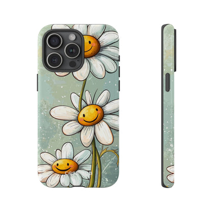 Sunny Daisy Smiles iPhone 15 Pro Max Case - Tough