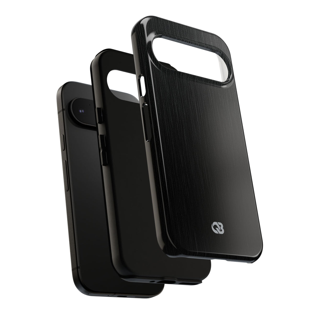 Obsidian Brushed Steel · Tough Phone Case for Pixel ·  Black