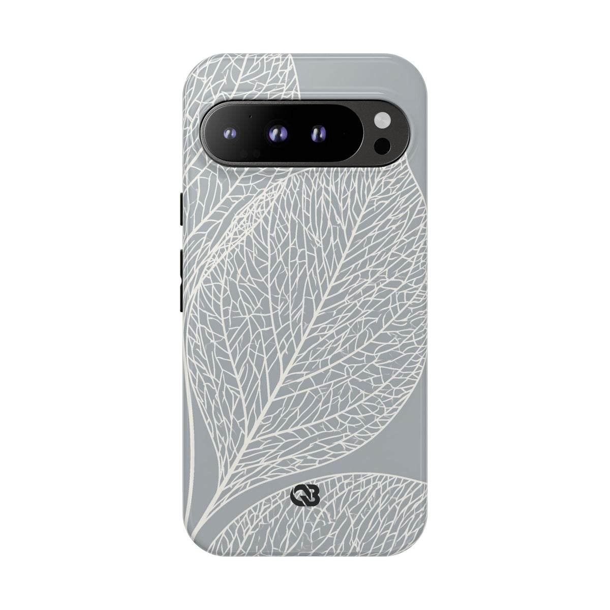 Minimal Leaf Skeleton · Tough Phone Case for Pixel ·  Grey