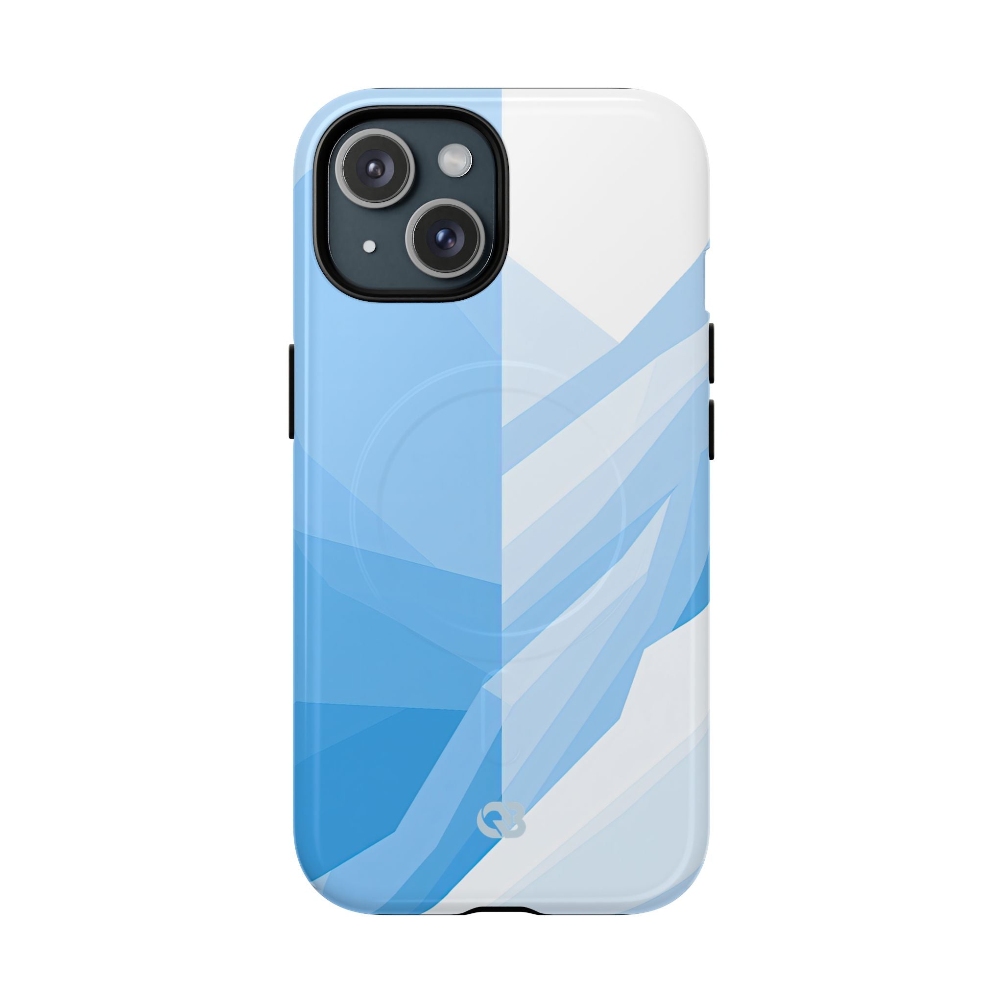 Blue Tough 2.0 Magsafe Phone Case for iPhone - Arctic Glacial Ridge