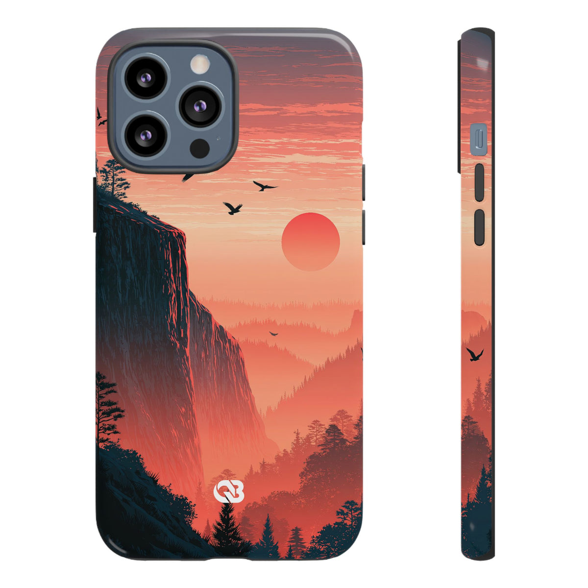 Canyon Dusk · Tough Phone Case for iPhone · Orange