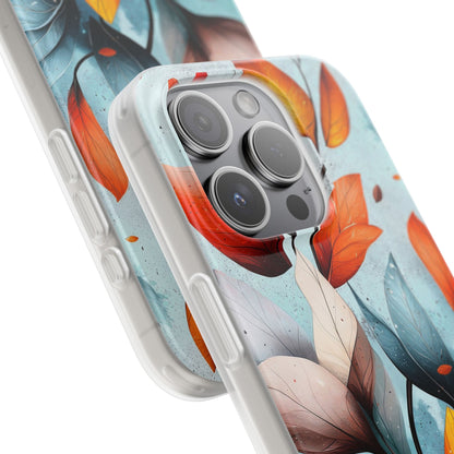 Crimson Veins iPhone 15 Pro Skal - Mjukt