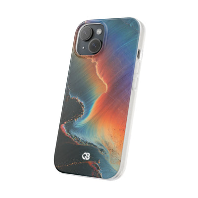 Prismatic Aura Shift · Lite Phone Case for iPhone ·  Blue