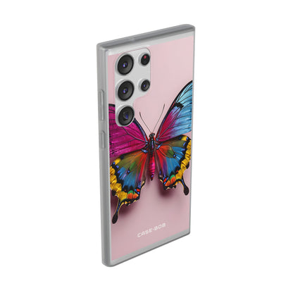 Vivid Butterfly Samsung S23 Ultra Case - Soft