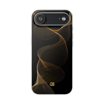 Gold Lite Phone Case for iPhone - Burnished Bronze Helix