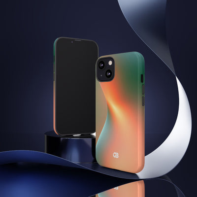 Radiant Contour · Tough Phone Case for iPhone · Orange