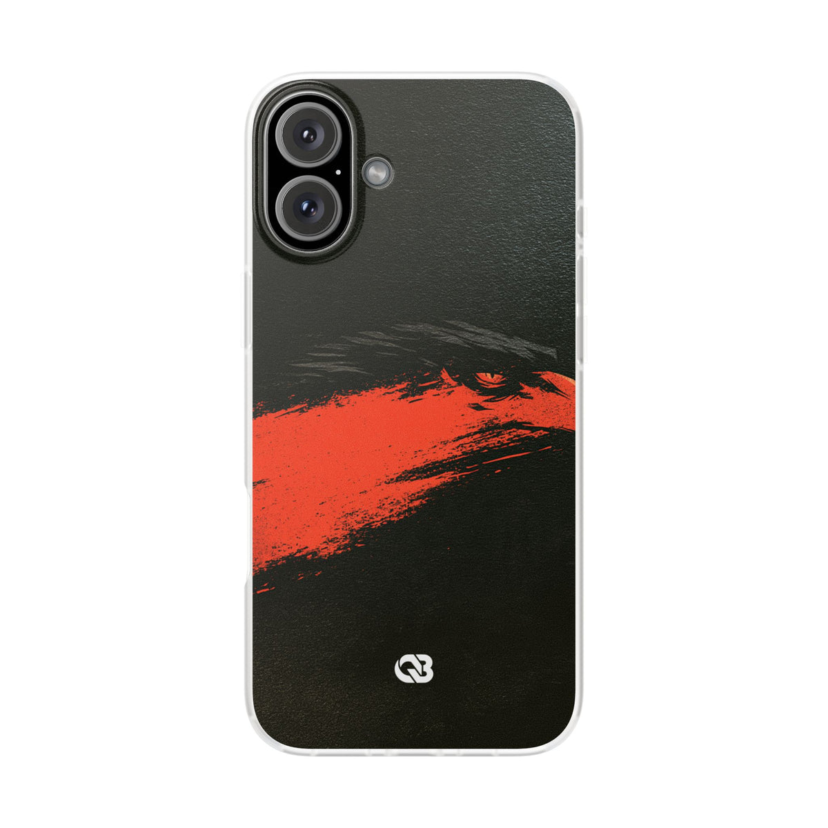 Crimson Raptor Noir · Lite Phone Case for iPhone ·  Black
