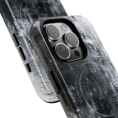 Textured Blackscape iPhone 16 Pro Case - Tough+