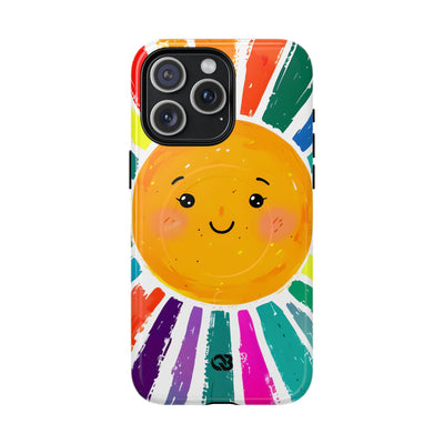 Vibrant Solar Smile · Tough+ Phone Case for iPhone · Magsafe