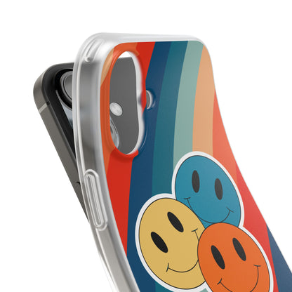 Triple Smile Breeze iPhone 16 Plus Case - Soft