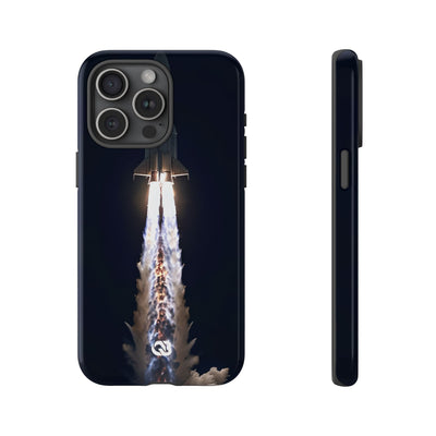 Obsidian Rocket Ascent · Tough Phone Case for iPhone