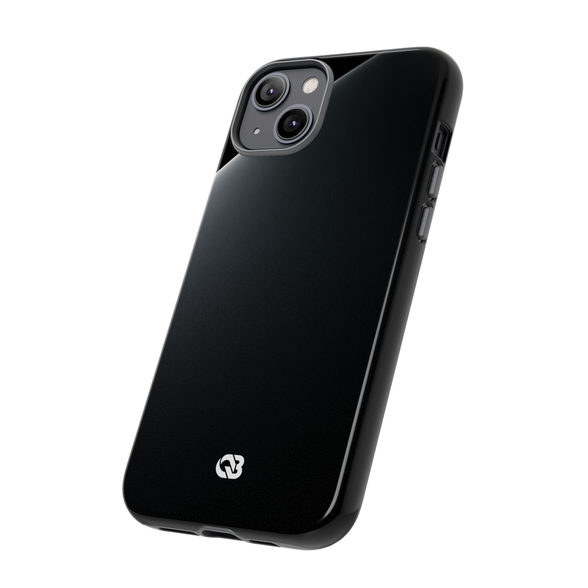 Black Tough Phone Case for iPhone - Obsidian Lunar Arch