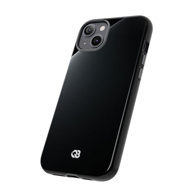 Black Tough Phone Case for iPhone - Obsidian Lunar Arch