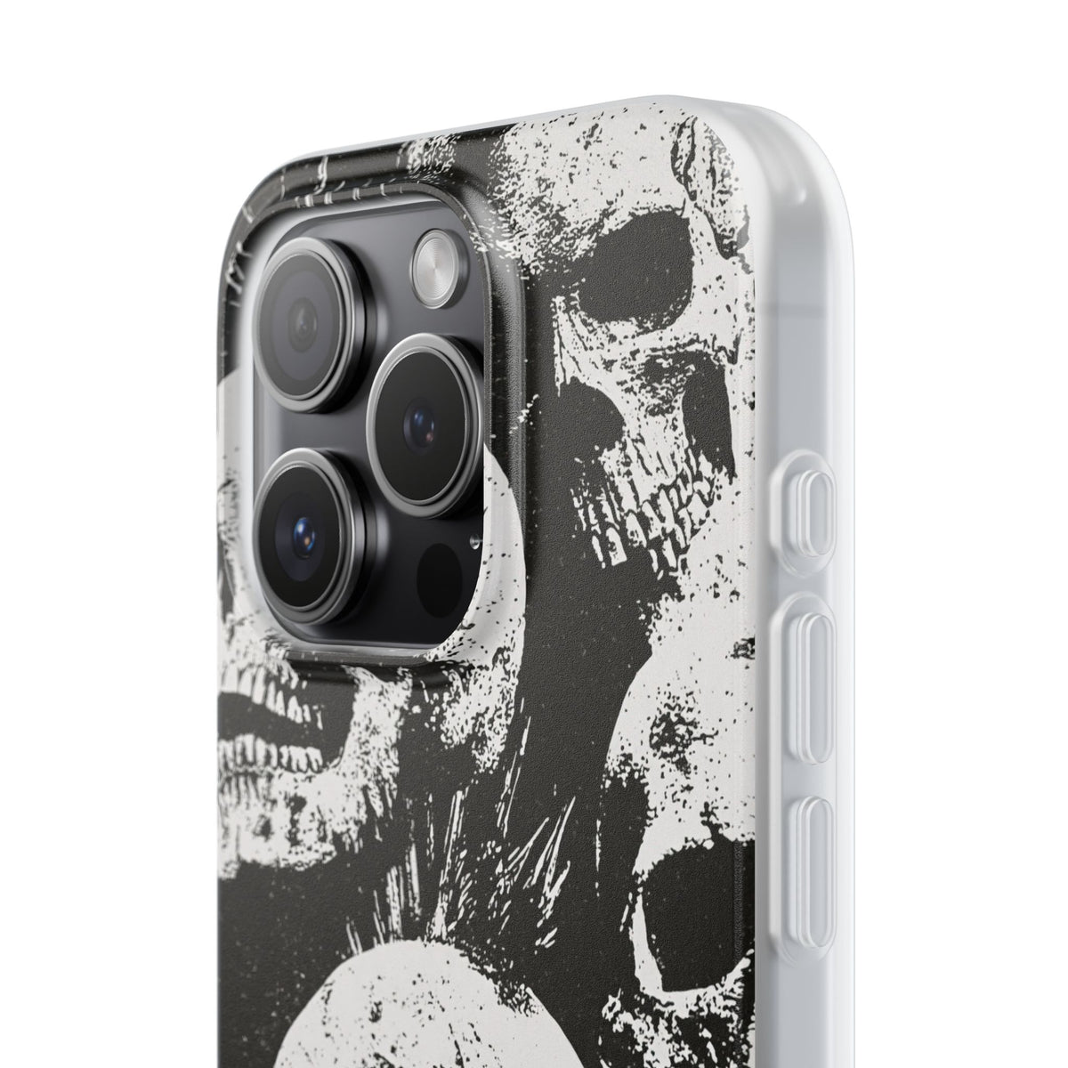 Punk Skull Riot · Lite Phone Case for iPhone ·  Black