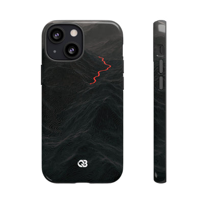 Crimson Ridge Pass · Tough Phone Case for iPhone · Black