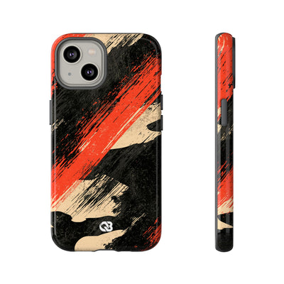 Urban Slash Camo · Tough Phone Case for iPhone · Black