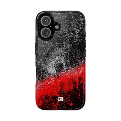 Crimson Noir Drip · Tough 2.0 Magnetic Phone Case for iPhone · Black