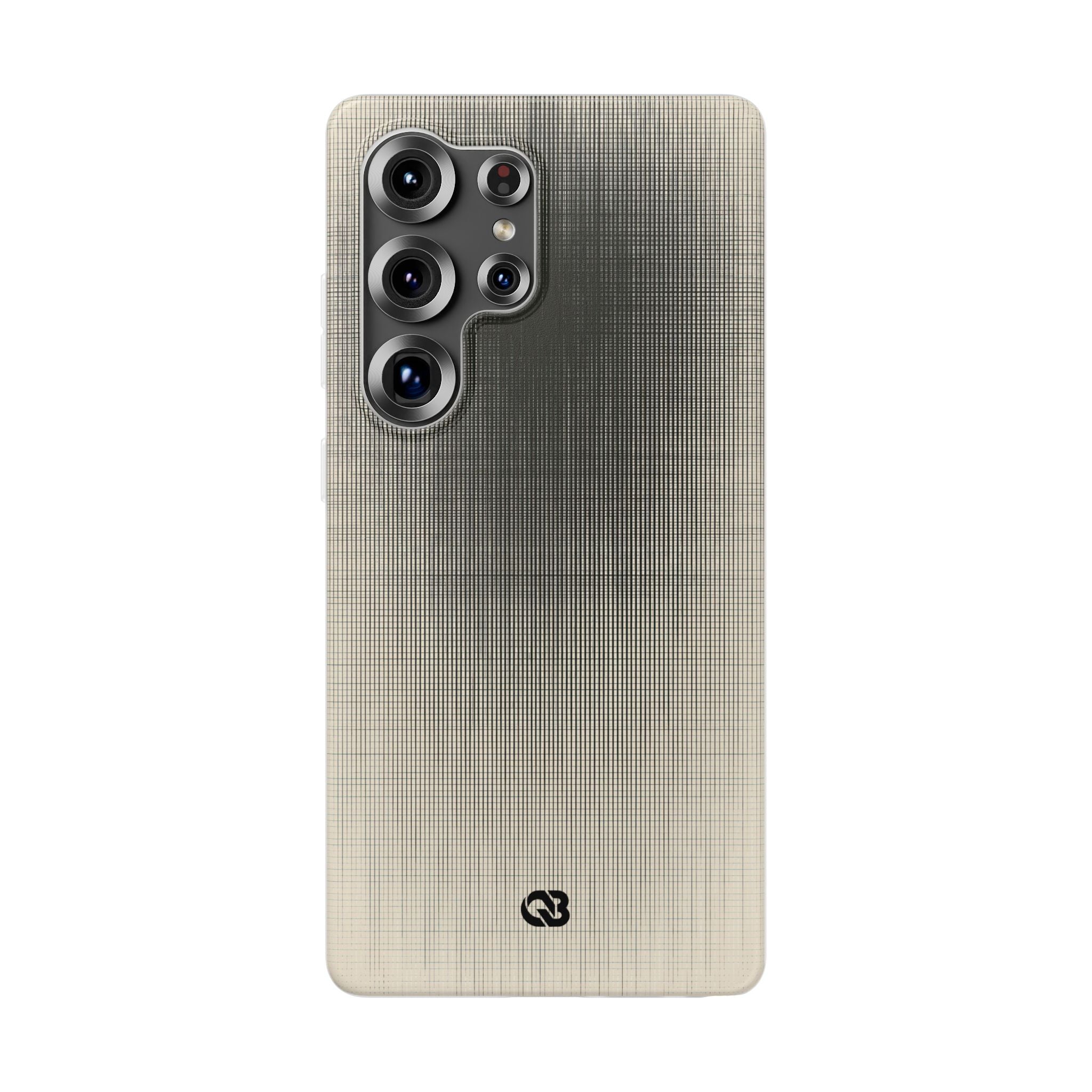 Beige Lite Phone Case for Samsung - Carbon Screen Grid