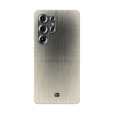 Beige Lite Phone Case for Samsung - Carbon Screen Grid