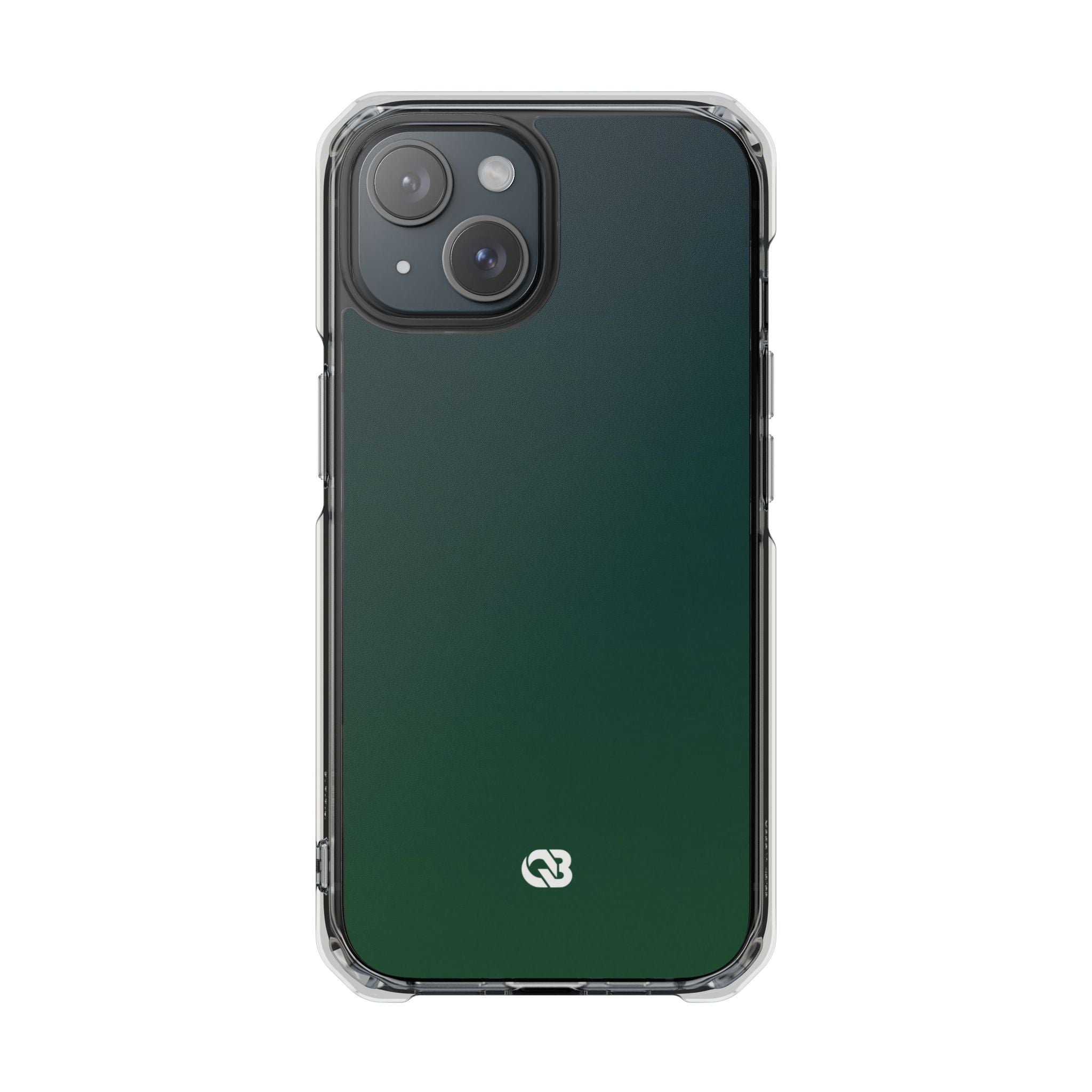 Green Impact MagSafe Phone Case for iPhone - Midnight Pine Horizon