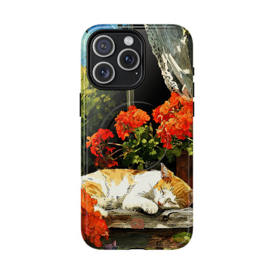 Sleeping Ginger Bloom · Tough+ Phone Case for iPhone · Magsafe