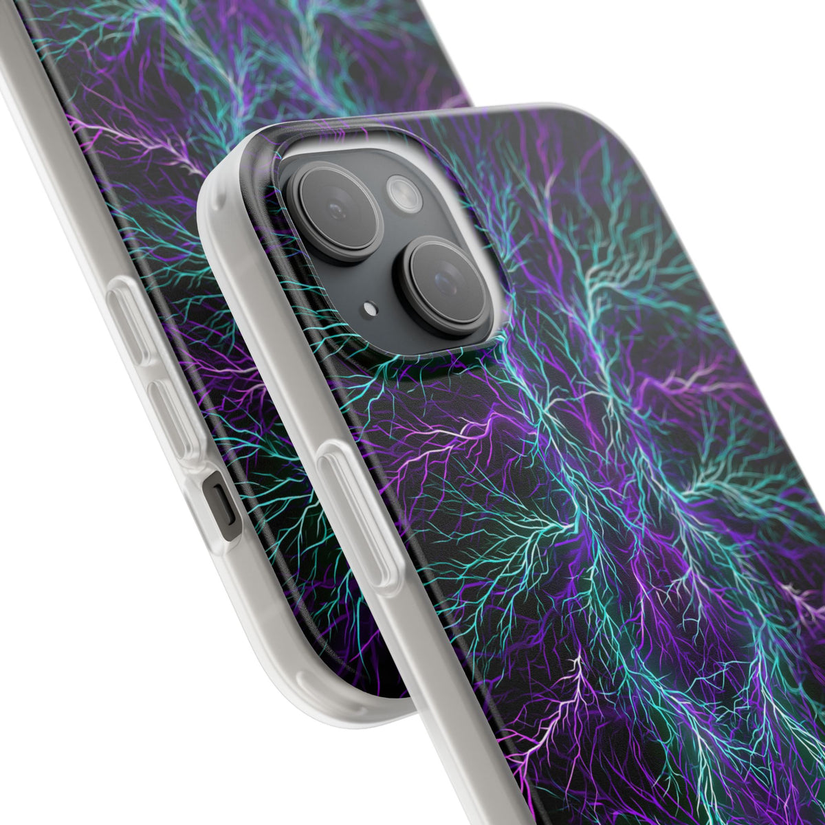 Electric Plasma Arbor · Lite Phone Case for iPhone ·  Purple