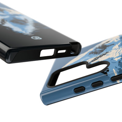 Blue Tough Phone Case for Samsung - Arctic Summit Mirror