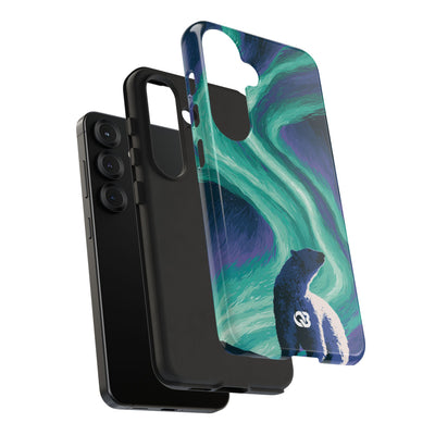 Arctic Aurora Bear · Tough Phone Case for Samsung · Teal