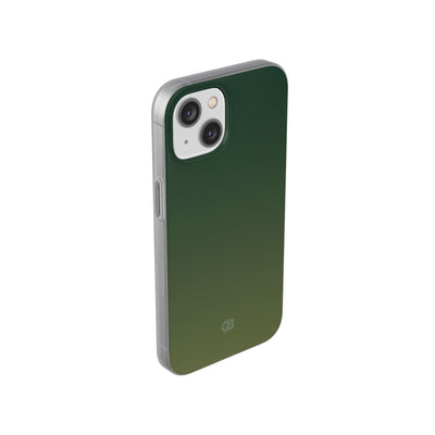 Green Lite Phone Case for iPhone - Shadow Moss Grain