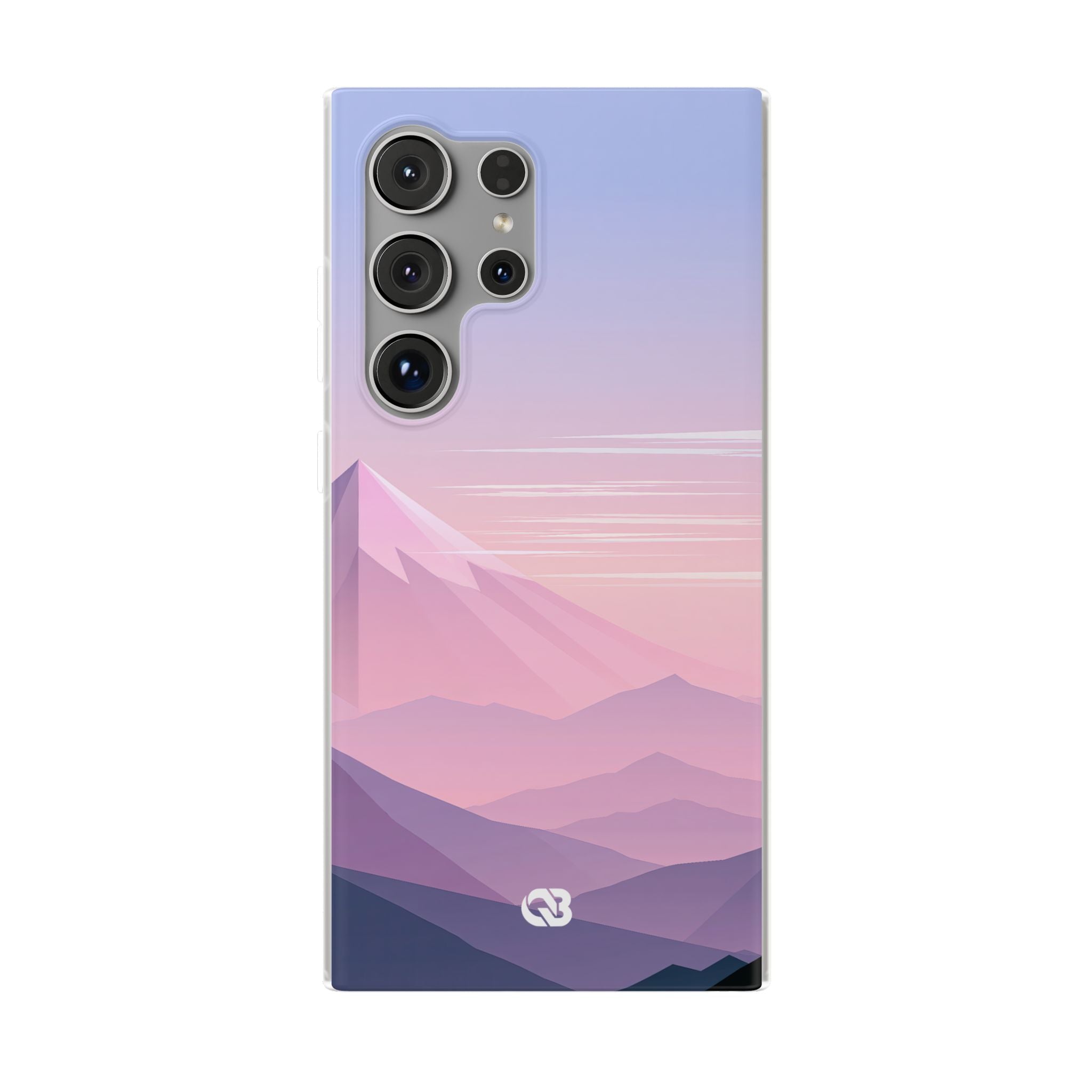 Purple Lite Phone Case for Samsung - Lavender Alpine Dawn