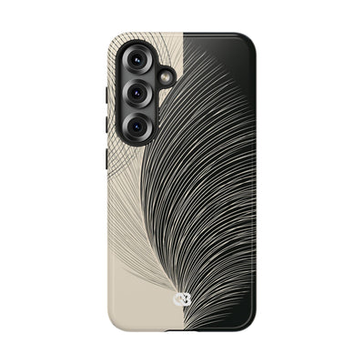 Minimal Frond Study · Tough Phone Case for Samsung · Black