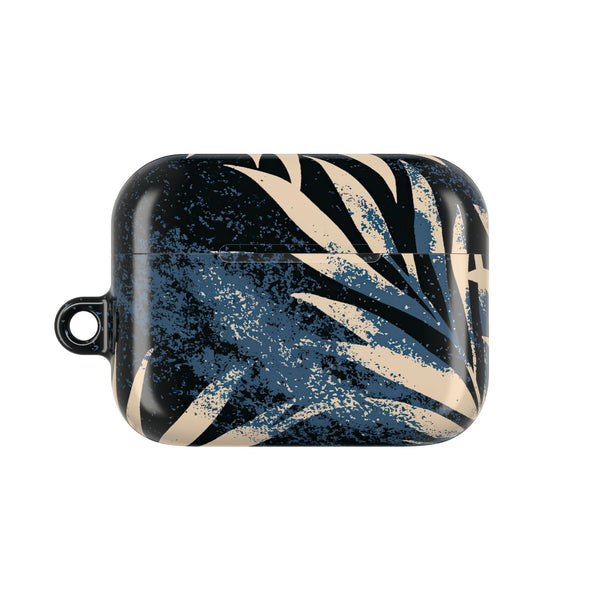 Indigo Palm Horizon · Hard Case for AirPods & AirPods Pro · Blue