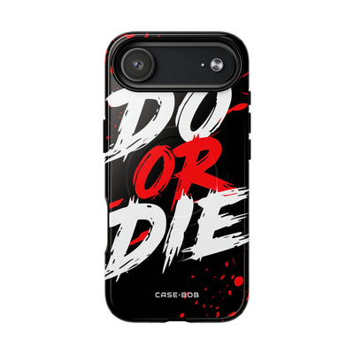 Do Or Die Splatter iPhone 17 Air Case - Tough+ - CASE•BOB