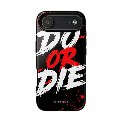 Do Or Die Splatter iPhone 17 Air Case - Tough+ - CASE•BOB