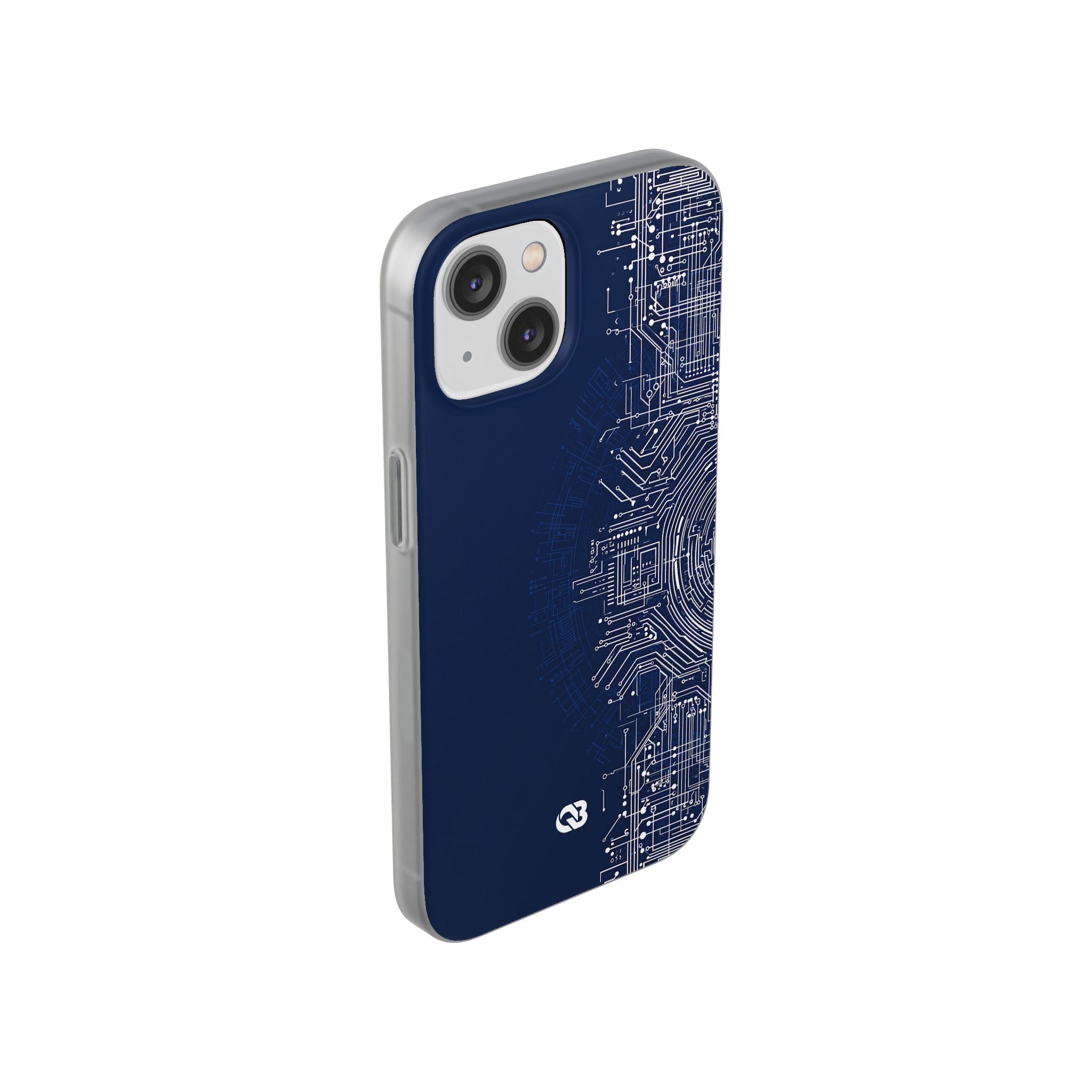 Blue Lite Phone Case for iPhone - Cobalt Circuit Logic