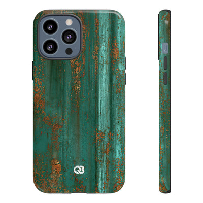 Oxidized Verdigris · Tough Phone Case for iPhone · Teal