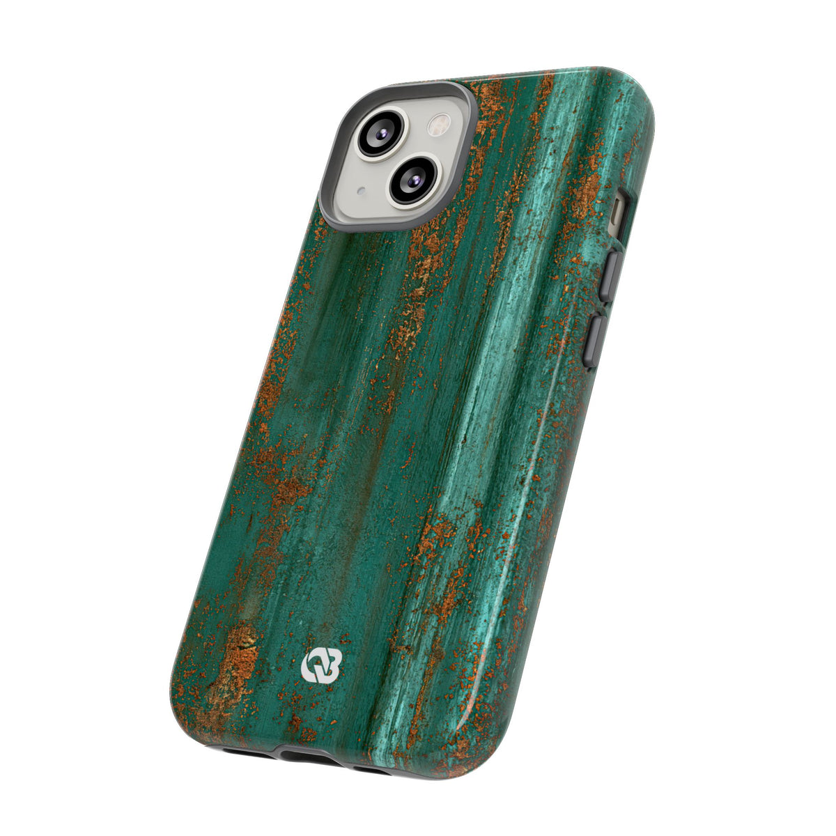 Oxidized Verdigris · Tough Phone Case for iPhone · Teal
